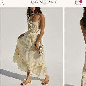 Free people taking sides maxi